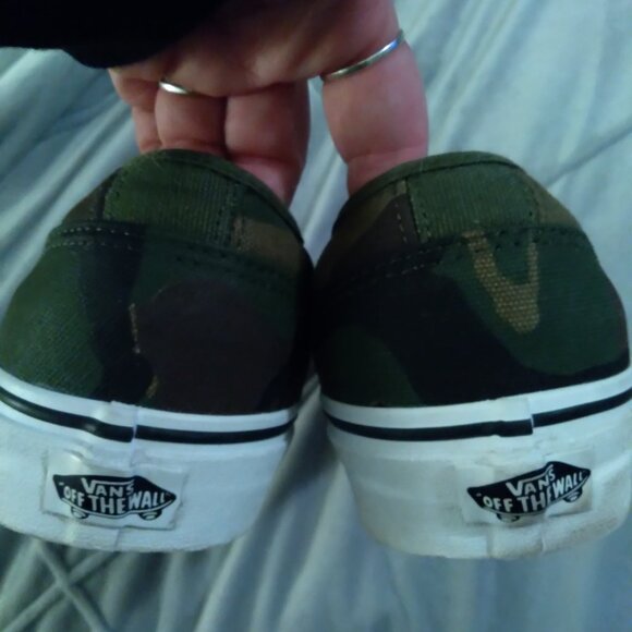 Camo Vans mens sizec10 - Picture 2 of 5